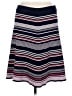 AVA Stripes Blue Casual Skirt Size M - photo 2