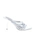 Enzo Angiolini Silver Sandals Size 8 1/2 - photo 1