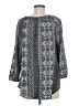 Fred David Gray Long Sleeve Blouse Size M - photo 2
