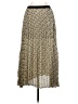THML 100% Polyester Animal Print Tan Casual Skirt Size S - photo 1