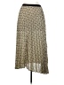 THML 100% Polyester Animal Print Tan Casual Skirt Size S - photo 2