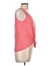 Miken Pink Sleeveless Top Size L - photo 4