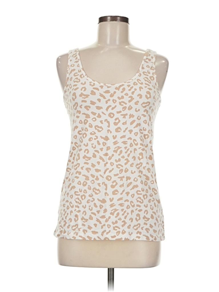 Pre-owned Old Navy Tank Top Ivory Halter Neckline Tops