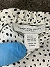 Carolina Belle 100% Polyester Animal Print Ivory 3/4 Sleeve Blouse Size 2X - photo 7