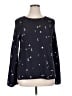 Ann Taylor Stars Black Pullover Sweater Size XL - photo 1