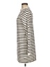 MNG Stripes Ivory Casual Dress Size M - photo 5