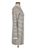 MNG Stripes Ivory Casual Dress Size M - photo 4