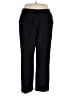 Larry Levine Solid Black Dress Pants Size 22w - photo 1