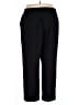 Larry Levine Solid Black Dress Pants Size 22w - photo 2