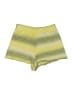 Something Navy Stripes Yellow Shorts Size L - photo 1