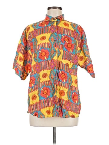 Assorted Brands Short Sleeve Button-Down Shirt (view 1)