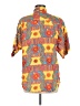 Assorted Brands 100% Rayon Tropical Yellow Short Sleeve Button-Down Shirt Size M - photo 2