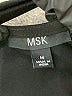 MSK Solid Black Casual Dress Size M - photo 7