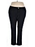 Baccini Solid Black Casual Pants Size 24 - photo 1