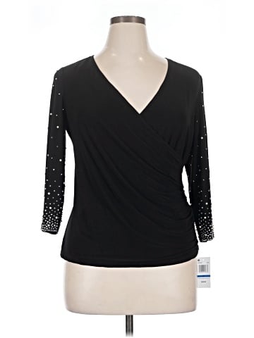 MSK 3/4 Sleeve Top (view 1)