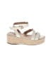 L.K. Bennett 100% Leather Ivory Wedges Size EU 37 - photo 1