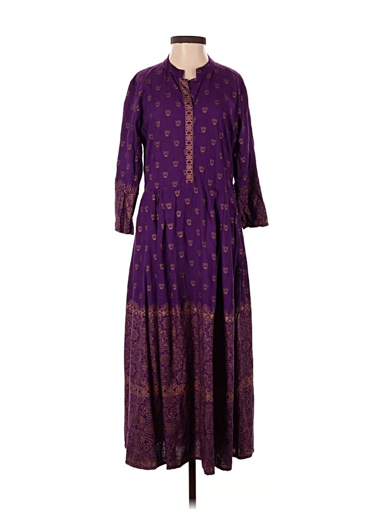 Pre-owned Assorted Brands Casual Dress In Purple