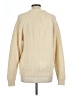 Lands' End Solid Ivory Turtleneck Sweater Size L - photo 2