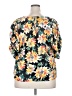 Ava & Viv 100% Polyester Floral Yellow 3/4 Sleeve Blouse Size 2X - photo 2