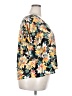 Ava & Viv 100% Polyester Floral Yellow 3/4 Sleeve Blouse Size 2X - photo 4