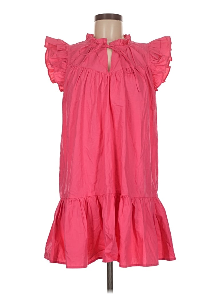 Day + Moon Casual Dress In Pink