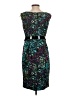 Evan Picone Print Teal Cocktail Dress Size 4 - photo 2