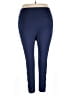 Pop Fit Solid Blue Active Pants Size 4X - photo 2