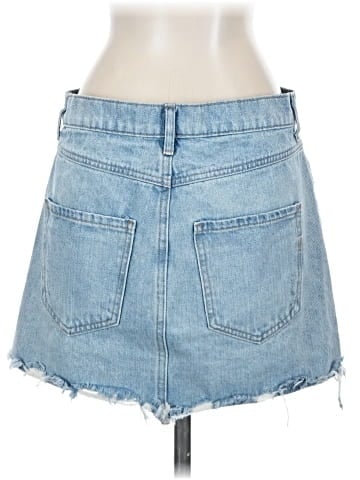 Express Denim Skirt (view 2)