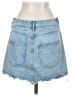 Express 100% Cotton Blue Denim Skirt Size 4 - photo 2