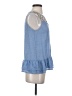 THML Blue Sleeveless Blouse Size S - photo 4