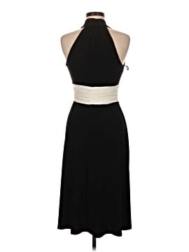blue halter cocktail dress Spring Blossoms Halter Maxi Dress Blue main image 1