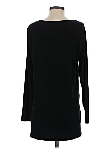 Susan Graver Long Sleeve T-Shirt (view 2)