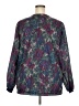 Haband! 100% Polyester Purple Long Sleeve Blouse Size 2X - photo 2
