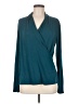 Talbots Teal Long Sleeve Blouse Size M - photo 1