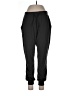 Cozy Earth Solid Black Track Pants Size L - photo 1