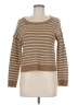 Derek Heart 100% Acrylic Stripes Tan Pullover Sweater Size M - photo 1
