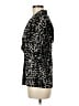 DKNY Animal Print Black Short Sleeve Blouse Size M - photo 5