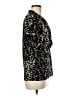 DKNY Animal Print Black Short Sleeve Blouse Size M - photo 4