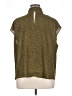 Worthington 100% Polyester Green Sleeveless Blouse Size 1X - photo 2