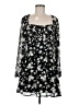 Trixxi 100% Polyester Floral Black Cocktail Dress Size M - photo 1