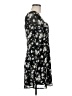 Trixxi 100% Polyester Floral Black Cocktail Dress Size M - photo 4
