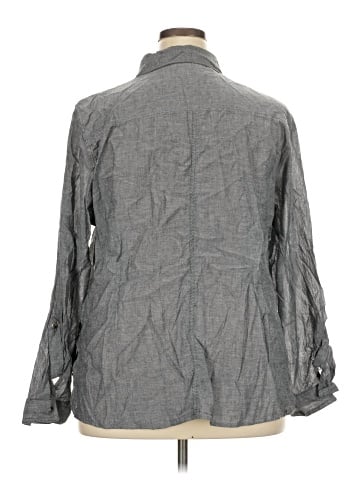 Cato Long Sleeve Button-Down Shirt (view 2)