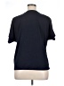 Chico's Blue Black Short Sleeve Top Size XL - photo 2