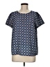 Unbranded 100% Polyester Blue Short Sleeve Blouse Size M - photo 1