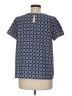 Unbranded 100% Polyester Blue Short Sleeve Blouse Size M - photo 2