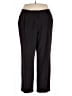 Larry Levine Solid Black Dress Pants Size 22 - photo 1