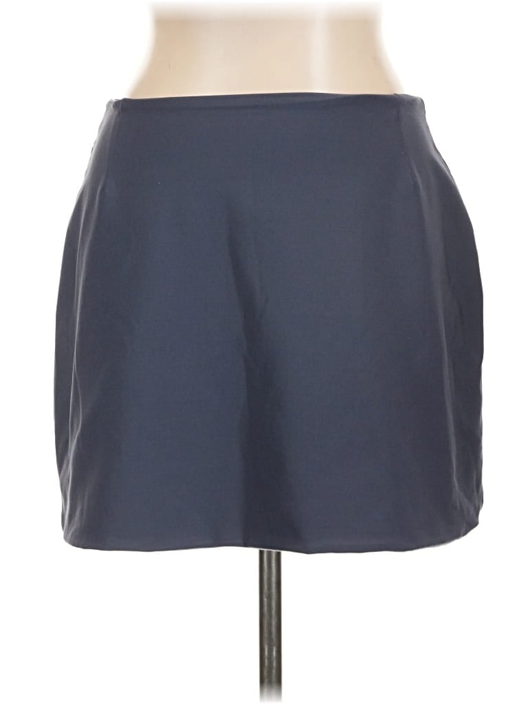 Pre-owned Nike Active Skirt In Gray