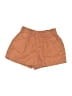 H&M Solid Brown Khaki Shorts Size 6X - photo 1