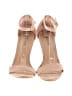 Just Fab Solid Pink Tan Wedges Size 8 - photo 2