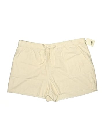 a.n.a. A New Approach Khaki Shorts (view 1)